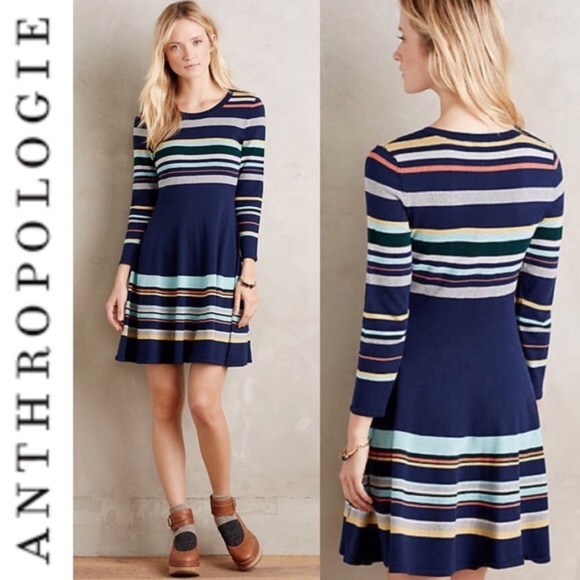 anthropologie moth sweater dress